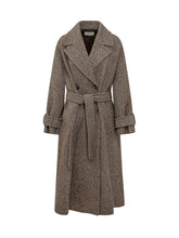 WEEKEND by MAX MARA - Cappotto Tema con Cintura - Marrone - LIDIASHOPPING® - Official Website