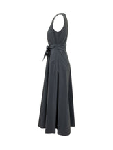 WEEKEND by MAX MARA - Abito Gentile Midi con Fiocco - Blu - LIDIASHOPPING® - Official Website
