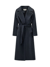 WEEKEND by MAX MARA - Cappotto Tempera Lungo con Cintura - Blu - LIDIASHOPPING® - Official Website