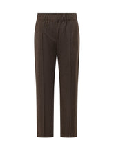 WEEKEND by MAX MARA - Hateley Trousers with Front Crease - Brown - LIDIASHOPPING® - Official Website