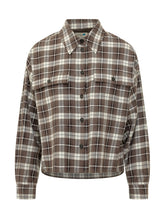 WEEKEND by MAX MARA - Camicia Berlina a Quadri con Tasche Applicate - Marrone - LIDIASHOPPING® - Official Website