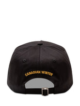 DSQUARED2 - Baseball Cap with Double Embroidery - Black - LIDIASHOPPING® - Official Website