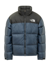 THE NORTH FACE - 1996 Retro Nuptse Puffer Jacket with High Collar - Blue - LIDIASHOPPING® - Official Website