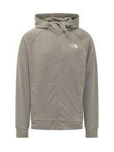 THE NORTH FACE - Felpa con Cappuccio e Zip - Grigio - LIDIASHOPPING® - Official Website