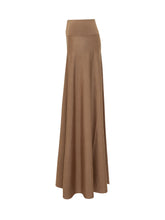 MALO - Gonna Lunga Svasata - Beige - LIDIASHOPPING® - Official Website