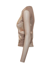 FIORUCCI - Top in Rete con Stampa Figurativa - Verde - LIDIASHOPPING® - Official Website