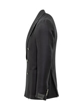 TAGLIATORE - Montecarlo Double Breasted Blazer - Blue - LIDIASHOPPING® - Official Website
