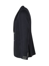 TAGLIATORE - Montecarlo Jacket with Patch Pockets - Blue - LIDIASHOPPING® - Official Website