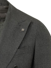 TAGLIATORE - Vesuvio Double Breasted Suit - Black - LIDIASHOPPING® - Official Website