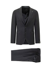 TAGLIATORE - Bruce Single Breasted Suit - Blue - LIDIASHOPPING® - Official Website