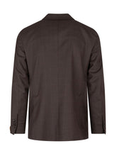 TAGLIATORE - Montecarlo Double Breasted Check Suit - Brown - LIDIASHOPPING® - Official Website