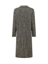 TAGLIATORE - Amanda Herringbone Coat - Black - LIDIASHOPPING® - Official Website