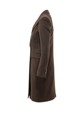 TAGLIATORE - Parigi Double Breasted Coat - Brown - LIDIASHOPPING® - Official Website