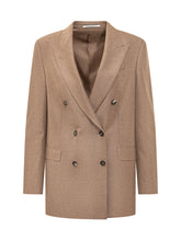 TAGLIATORE - Giacca Doppiopetto con Revers Ampi - Marrone - LIDIASHOPPING® - Official Website