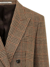 TAGLIATORE - Giacca Doppiopetto Oversize a Quadri - Marrone - LIDIASHOPPING® - Official Website