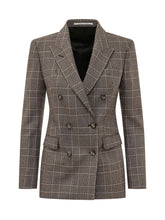 TAGLIATORE - Giacca Parigi Doppiopetto a Quadri - Grigio - LIDIASHOPPING® - Official Website