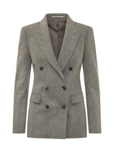 TAGLIATORE - Giacca Parigi Doppiopetto a Spina di Pesce - Grigio - LIDIASHOPPING® - Official Website