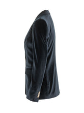 TAGLIATORE - Blazer Parigi in Velluto con Rever - Blu - LIDIASHOPPING® - Official Website