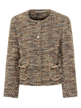 TAGLIATORE - Giacca Kerry con Bordi Sfrangiati - Marrone - LIDIASHOPPING® - Official Website