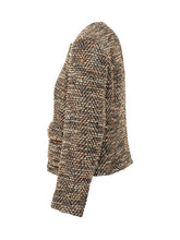 TAGLIATORE - Giacca Kerry con Bordi Sfrangiati - Marrone - LIDIASHOPPING® - Official Website