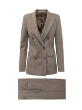 TAGLIATORE - Abito Parigi Doppiopetto Gessato - Grigio - LIDIASHOPPING® - Official Website