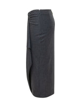 PINKO - Gonna Capena Plissettata con Cintura - Blu - LIDIASHOPPING® - Official Website