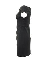 PINKO - Abito Carasino con Drappeggio Asimmetrico - Nero - LIDIASHOPPING® - Official Website