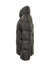 FAY - Piumino con Collo Alto e Trapuntatura Geometrica - Nero - LIDIASHOPPING® - Official Website
