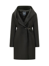 FAY - Hooded Coat with Toggle Fastening - Black - LIDIASHOPPING® - Official Website