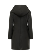 FAY - Hooded Coat with Toggle Fastening - Black - LIDIASHOPPING® - Official Website