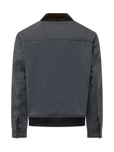 FAY - Bomber Driving con Collo a Contrasto - Blu - LIDIASHOPPING® - Official Website