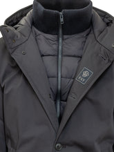 FAY - Piumino Lungo Harbour con Cappuccio - Blu - LIDIASHOPPING® - Official Website
