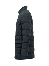 FAY - Padded Coat with High Collar - Blue - LIDIASHOPPING® - Official Website