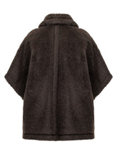 MAX MARA - Cappa Tebe1 con Collo Ampio - Marrone - LIDIASHOPPING® - Official Website