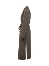 MAX MARA S - Cappotto Peonie con Cintura - Marrone - LIDIASHOPPING® - Official Website
