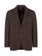 CIRCOLO - Blazer with Patch Pockets - Brown - LIDIASHOPPING® - Official Website