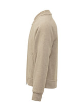 CIRCOLO - Bomber con Zip e Bordi a Costine - Beige - LIDIASHOPPING® - Official Website