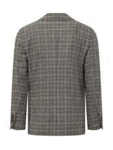 LARDINI - Blazer con Motivo a Quadri - Nero - LIDIASHOPPING® - Official Website