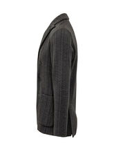 LARDINI - Blazer Doppiopetto con Tasche Applicate - Nero - LIDIASHOPPING® - Official Website