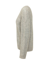 PESERICO - Knitted vest featuring a V neckline, extended shoulders and an argyle pattern across the front. Detailed with small shimmering accents and ribbed neckline, armholes and hem. - Grey - LIDIASHOPPING® - Official Website