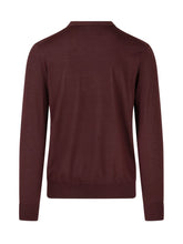 PAOLO PECORA - Maglia Girocollo a Tinta Unita - Rosso - LIDIASHOPPING® - Official Website
