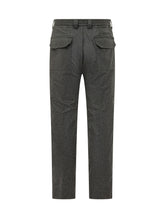 PAOLO PECORA - Pantaloni con Pince e Fondo Risvoltato - Grigio - LIDIASHOPPING® - Official Website