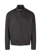 PAOLO PECORA - Bomber con Collo Alto e Zip - Nero - LIDIASHOPPING® - Official Website