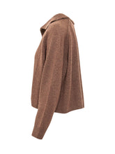 KUJTEN - Aenora Sweater with Collar - Brown - LIDIASHOPPING® - Official Website