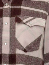 KUJTEN - Camicia in Cashmere Lumber a Quadri con Tasche - Rosa - LIDIASHOPPING® - Official Website