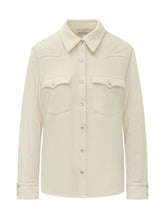 KUJTEN - Lumber Plain Cashmere Shirt with Patch Pockets - White - LIDIASHOPPING® - Official Website