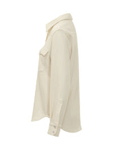 KUJTEN - Lumber Plain Cashmere Shirt with Patch Pockets - White - LIDIASHOPPING® - Official Website