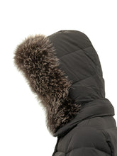 MOORER - Piumino Zagara Lungo con Cappuccio - Nero - LIDIASHOPPING® - Official Website