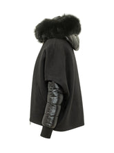 MOORER - Pegaso Hooded Outerwear - Black - LIDIASHOPPING® - Official Website