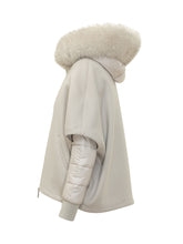 MOORER - Pegaso Hooded Outerwear - Grey - LIDIASHOPPING® - Official Website